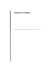 book Perspectives on History