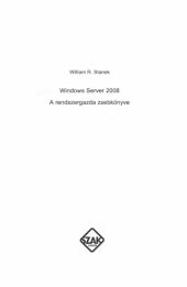 book Windows Server 2008 a rendszergazda zsebkönyve