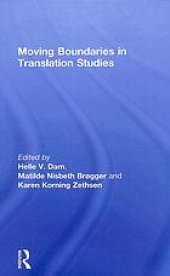 book Moving Boundaries in Translation Studies