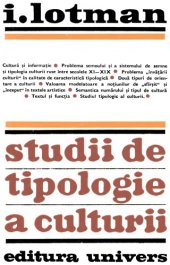 book Studii de tipologie a culturii