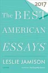 book BEST AMERICAN ESSAYS 2017.