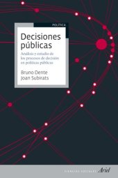 book Decisiones Públicas