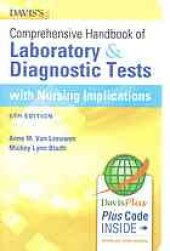 book Davis’s comprehensive handbook of laboratory & diagnostic tests with nursing implications