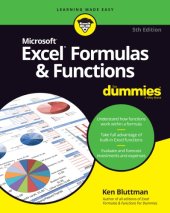 book Excel Formulas & Functions For Dummies, 5th Ed.