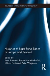 book Histories of State Surveillance in Europe and Beyond