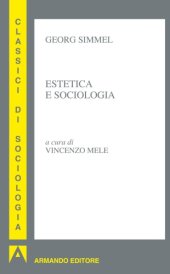 book Estetica e sociologia