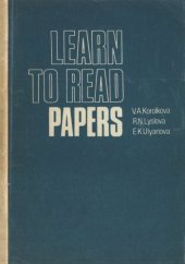 book Learn to read papers