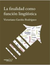 book La finalidad como función lingüística.