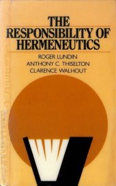 book The responsibility of hermeneutics