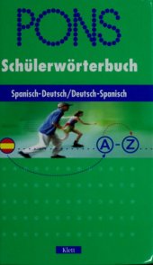 book PONS Schülerwörterbuch Spanisch-Deutsch Deutsch-Spanisch