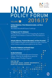 book India Policy Forum 2016-17 : Volume 13.