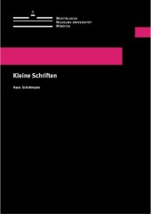 book Kleine Schriften