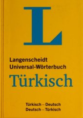 book Langenscheidt Universal-Wörterbuch Türkisch: Türkisch-Deutsch / Deutsch-Türkisch