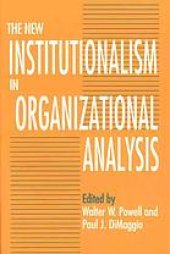 book The new institutionalism in organizational analysis.