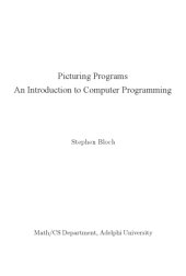 book Picturing Programs. An Introduction to Computer Programming (Racket / Scheme / Lisp)