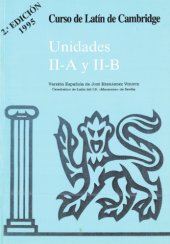 book Curso de latín de Cambridge. Unidad II-A y II-B