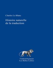 book Histoire naturelle de la traduction