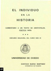 book El Individuo en la Historia. Comentario a un texto de Aristóteles. Poética 1451b