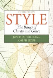 book Style: The Basics of Clarity and Grace