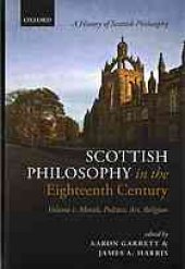 book Scottish philosophy in the eighteenth century: Volume I: Morals, Politics, Art, Religion