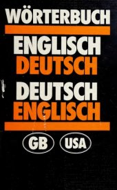 book Wörterbuch Englisch-Deutsch / Deutsch-Englisch