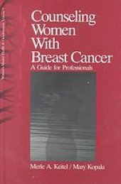 book Counseling women with breast cancer