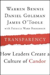 book Transparency: How Leaders Create a Culture of Candor