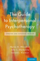 book The guide to interpersonal psychotherapy