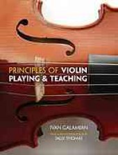 book Principles of violin playing & teaching