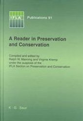 book A reader in preservation and conservation