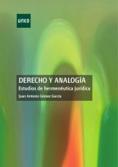 book Derecho y analogía.