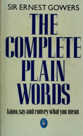 book The Complete Plain Words