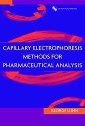 book Capillary Electrophoresis Methods for Pharmaceutical Analysis