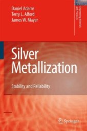 book Silver Metallization: Stability and Reliability