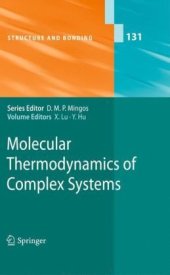 book Molecular Thermodynamics of Complex Systems