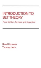 book Introduction to Set Theory, Third Edition, Revised and Expanded (Pure and Applied Mathematics)