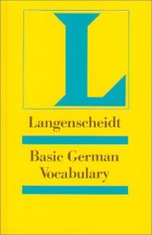 book Basic German Vocabulary (Langenscheidt Reference)