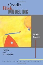 book Credit Risk Modeling: Theory and Applications