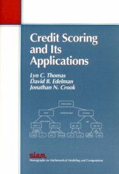 book Credit Scoring & Its Applications