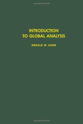 book Introduction to global analysis