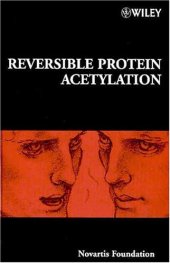 book Reversible Protein Acetylation