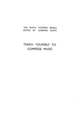 book Teach Yourself to Compose Music