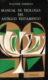 book MANUAL DE TEOLOGIA DEL ANTIGUO TESTAMENTO