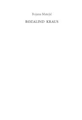 book Rosalind Krauss