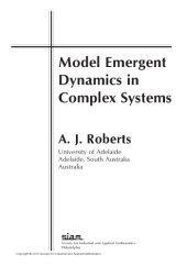 book Model emergent dynamics in complex systems