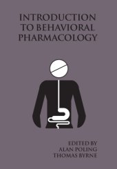 book Introduction to behavioral pharmacology