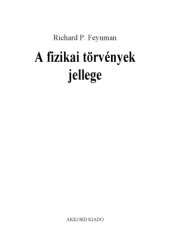 book A fizikai törvények jellege