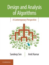 book Design and Analysis of Algorithms: A Contemporary Perspective