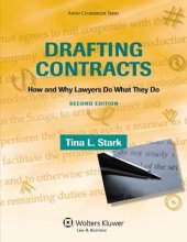 book Drafting Contracts: How and Why Lawyers Do What They Do