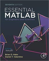 book Essential MATLAB for Engineers and Scientists